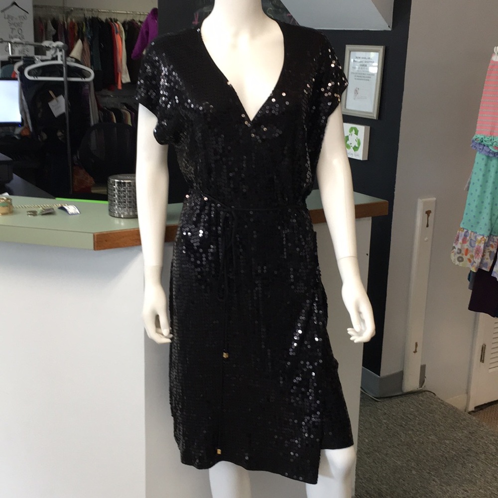 Michael Kors black dress size 1x NWT